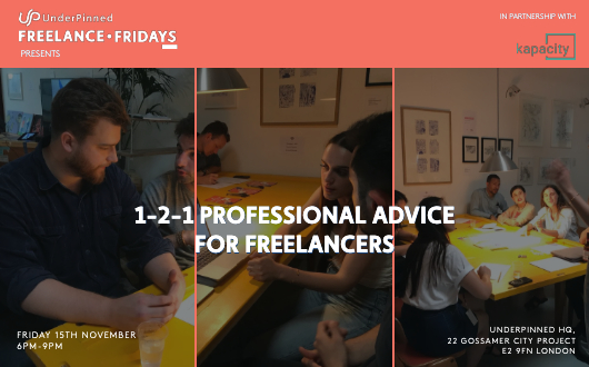 1-2-1 Professional Advice for Freelancers