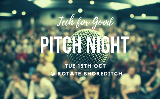 Tech For Good Pitch Nights London