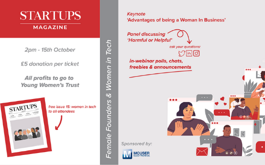 Startups Magazine: Female Founders & Women In Tech