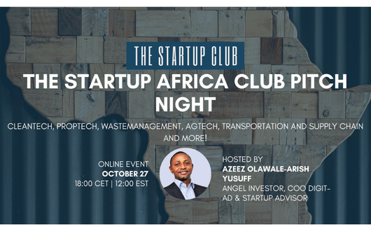 The Startup Africa Club Pitch Night