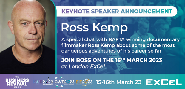 THE BUSINESS REVIVAL SERIES ANNOUNCES ROSS KEMP AS A KEYNOTE SPEAKER IN INTIMATE FIRESIDE Q&A