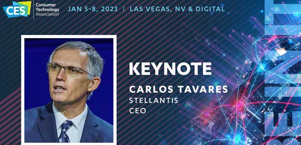 Stellantis to Keynote at CES 2023