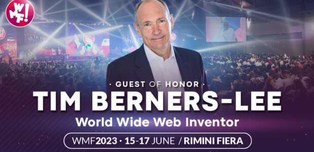 WMF - We Make Future brings Sir Tim Berners-Lee to Italy:  save the date for June 16th at Rimini Expo Centre