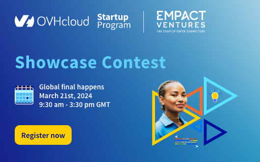 OVHcloud Startup Program Showcase Contest 