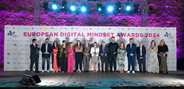 Digital twins to book rooms, technological experiences in classrooms or the Madrid City Council, among the winners of the European Digital Mindset Awards 2024