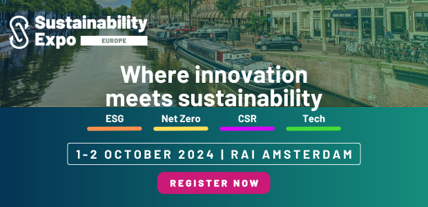 Announcing the Sustainability Expo Europe at RAI Amsterdam, 1-2 October, 2024.