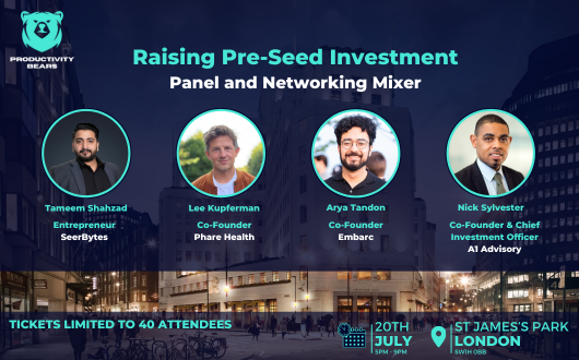 Raising Pre-Seed Investment - Panel and Networking Mixer