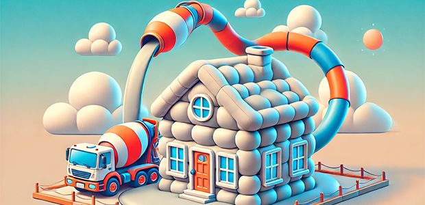 Disruption to construction: meet the real-life balloon homes