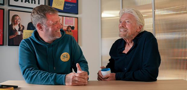 Sir Richard Branson and Simon Squibb launch ‘Elevator of Dreams’ 