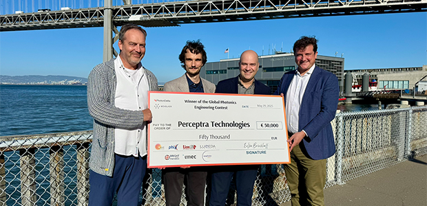 Perceptra’s real-time molecular sensor wins PhotonDelta’s €50K photonics engineering contest