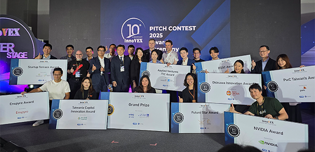 The winners of the InnoVEX Pitch Contest 2025