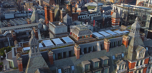 Naked Energy’s solar thermal tech installed on London hotel