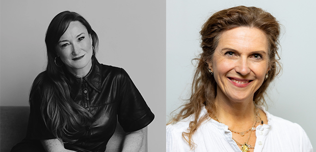 Ally Owen and Claudia Stephenson