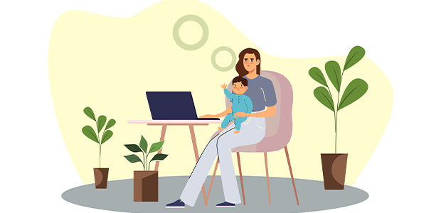 Parents say working local and hybrid is key to alleviating strain of childcare 
