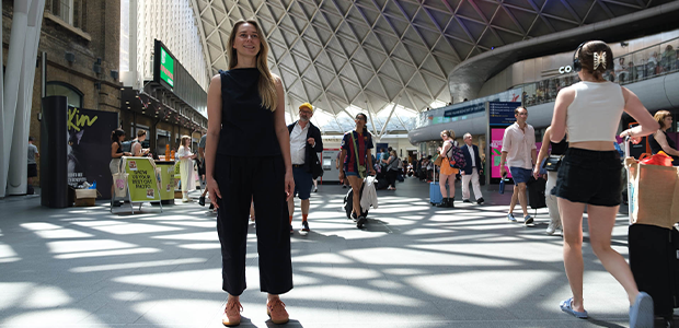 Meet the innovator using AI to improve crowd safety in train stations 
