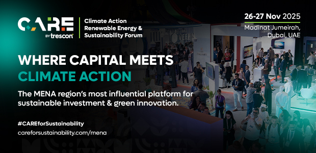 The inaugural edition of CARE in Dubai is set to accelerate green innovation and investment across the MENA region
