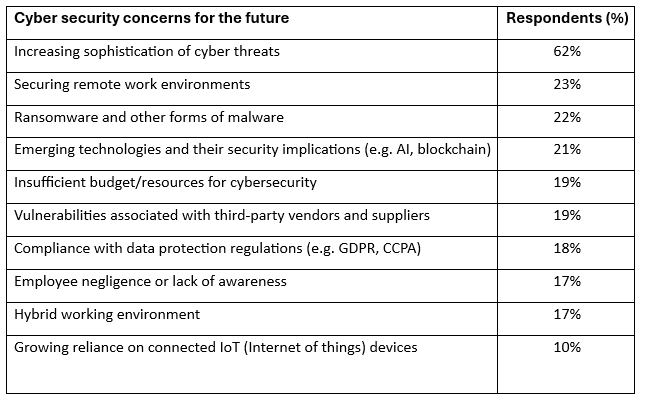 Cyber security concerns for SMEs