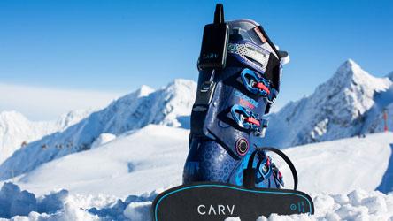 Carv, wearable ski boot insert