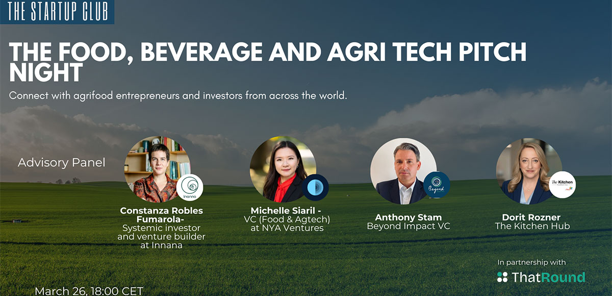 Food, Beverage and Agri Tech Pitch Night