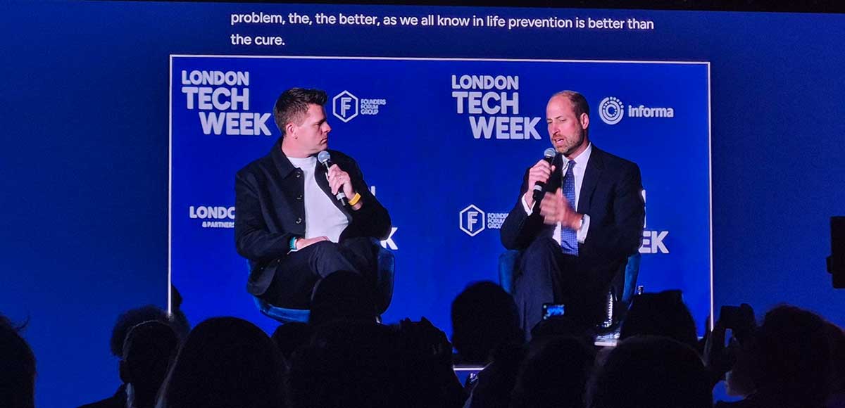Prince William urges tech industry to help prevent homelessness