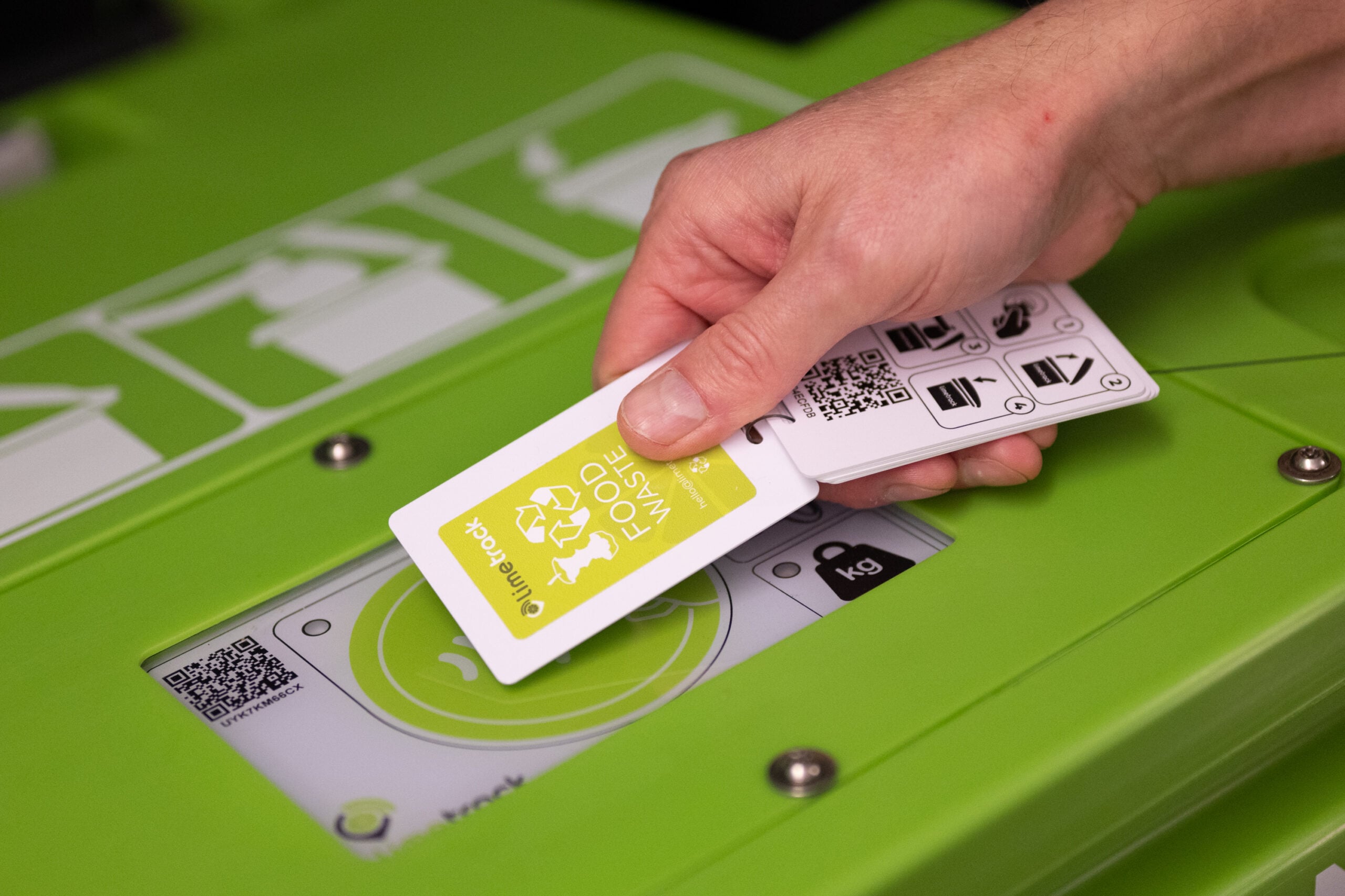 Bin there, weighed that: smart bins cleaning up food waste