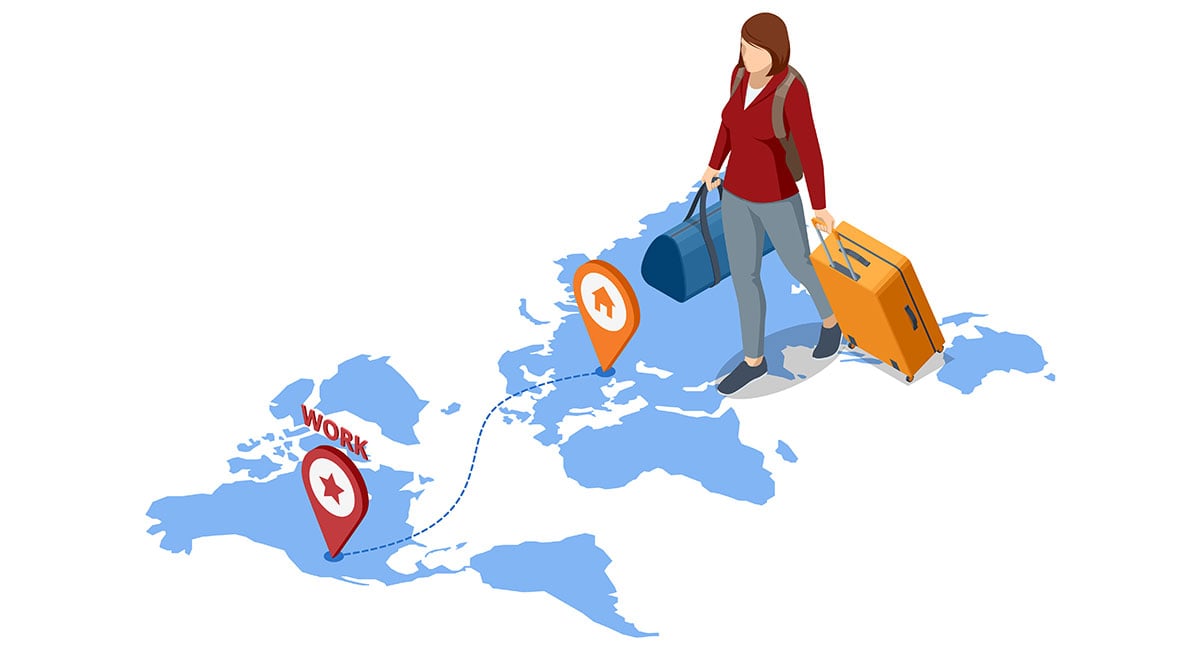 Your first overseas hire is also your first logistics test